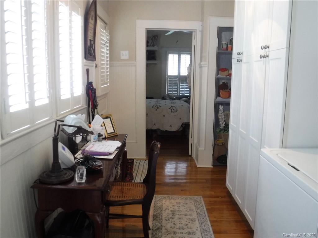 206 Callahan Street Rutherfordton, NC 28139 - Photo 17 of 48 a view of a hallway with furniture and front door