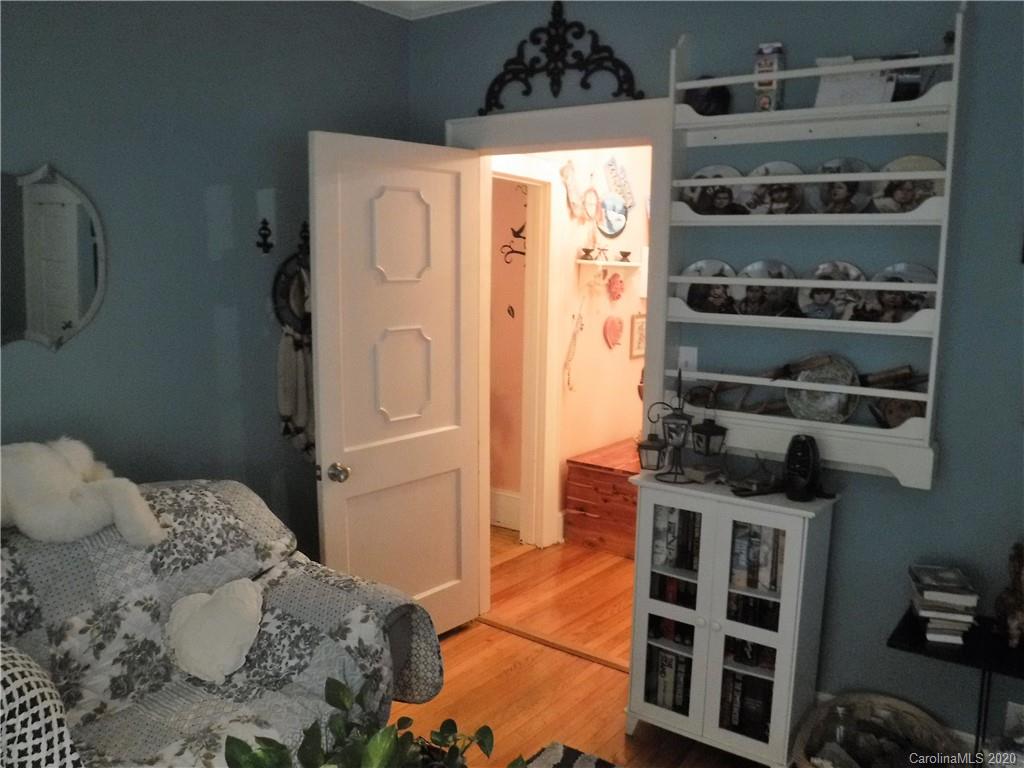 206 Callahan Street Rutherfordton, NC 28139 - Photo 32 of 48 a bedroom with a bed and closet