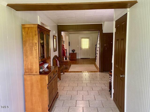 454 Mt Harmony Church Road Timberlake, NC 27583 - Photo 27 of 77 Downstairs Long Hallway all the way through the center of house