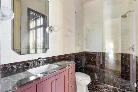 a view of swimming pool with yard