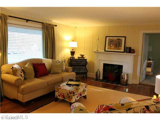 1909 Independence Road Greensboro, NC 27408 - Photo 4 of 15 Living Room.
