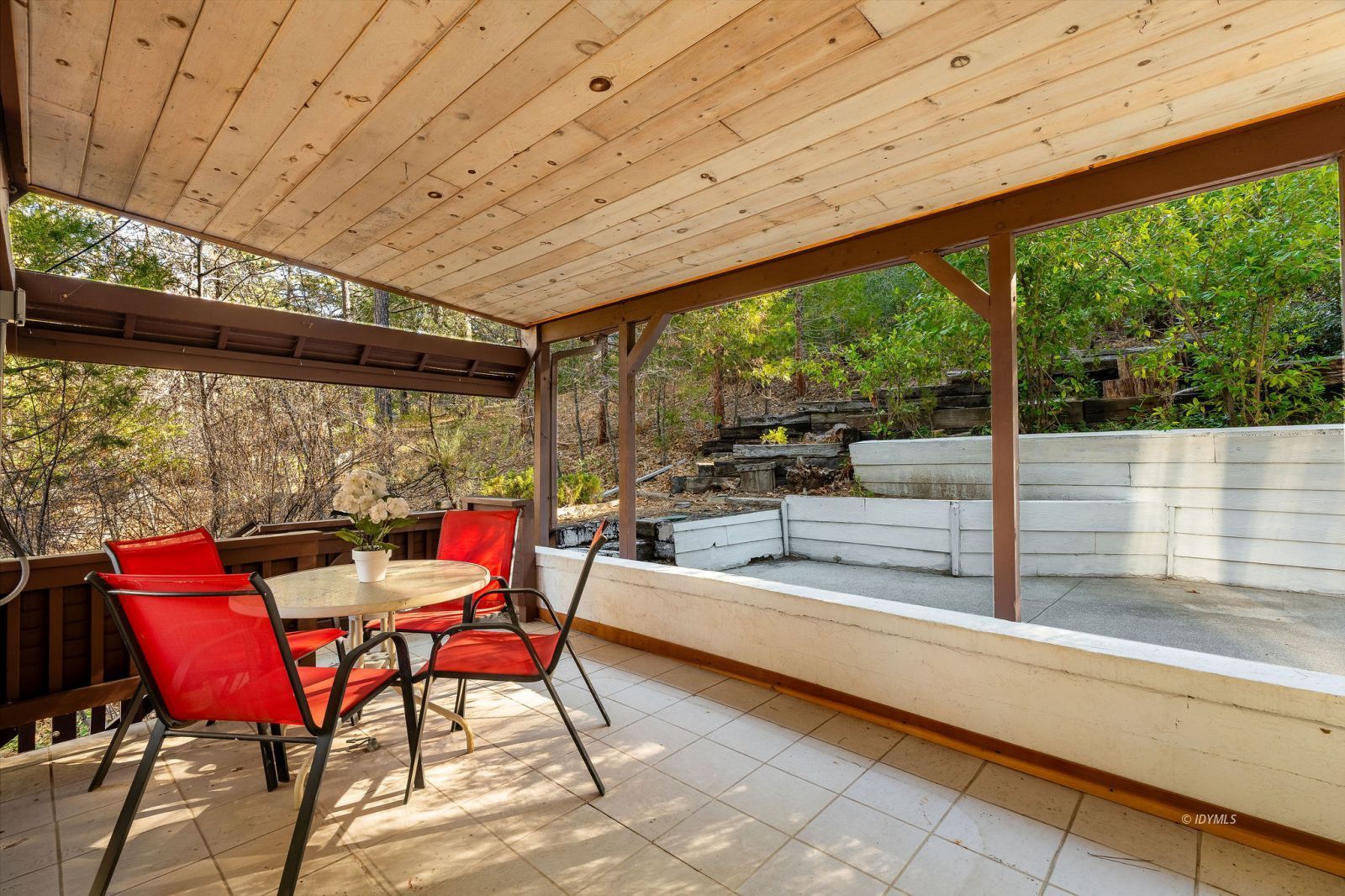 52805 Idyllmont Road Idyllwild, CA 92549 - Photo 23 of 52 Covered Patio W/Hot Tub Hookups