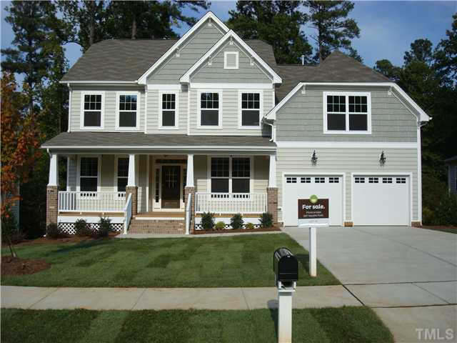 208 Forbes Road Wake Forest, NC 27587 - Photo 1 of 18 Craftsman style elevation with full front porch