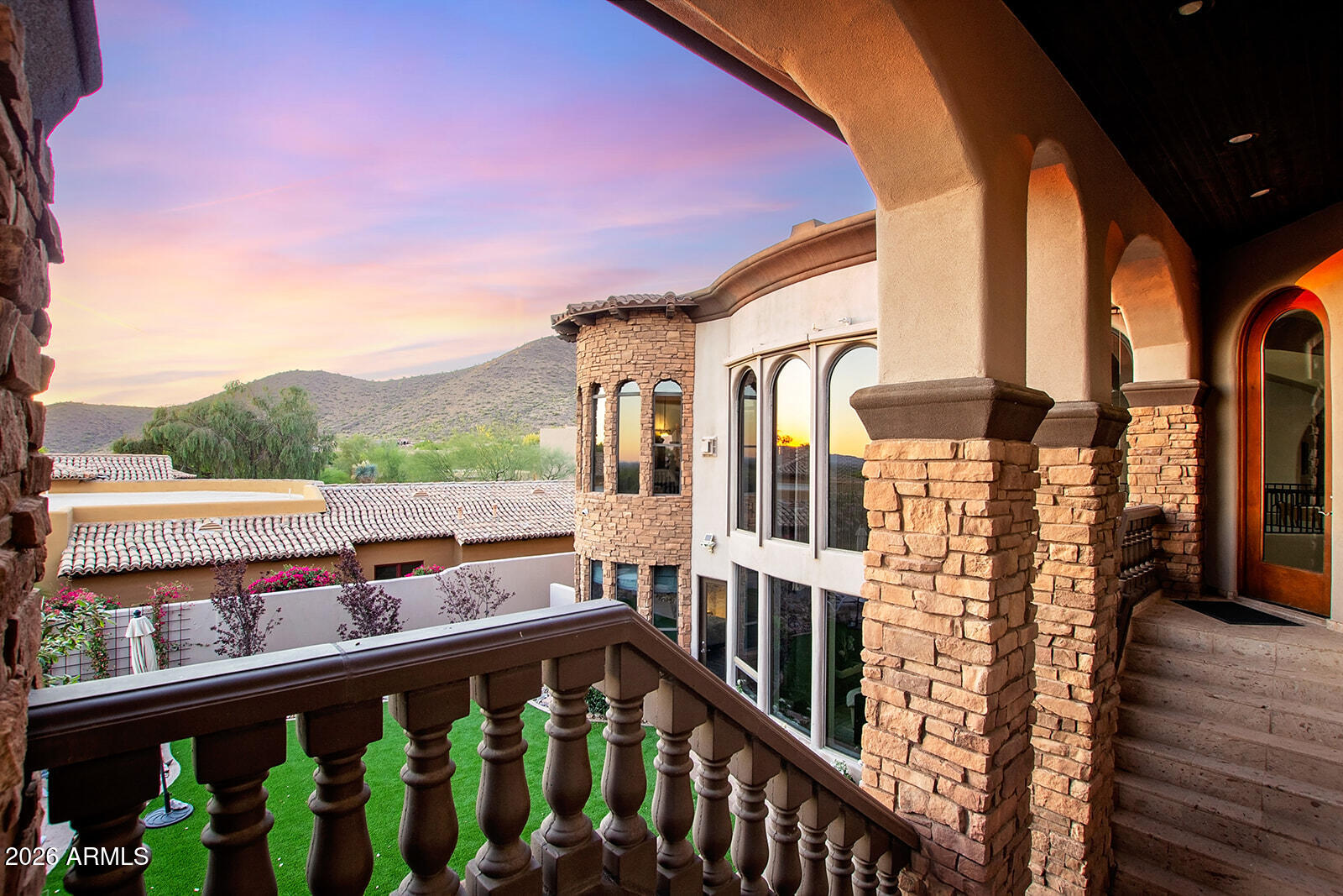 11861 East Desert Trail Road Scottsdale, AZ 85259 - Photo 18 of 63 a view of city from a balcony