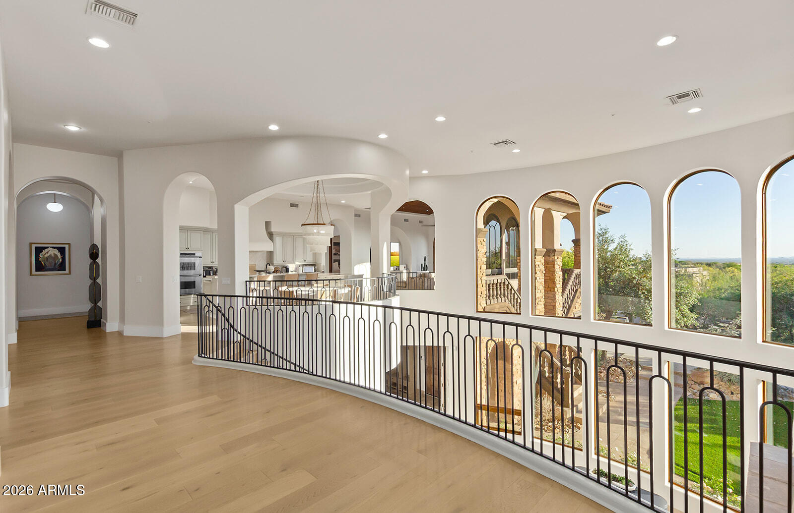 11861 East Desert Trail Road Scottsdale, AZ 85259 - Photo 25 of 63 a view of a living room with large windows