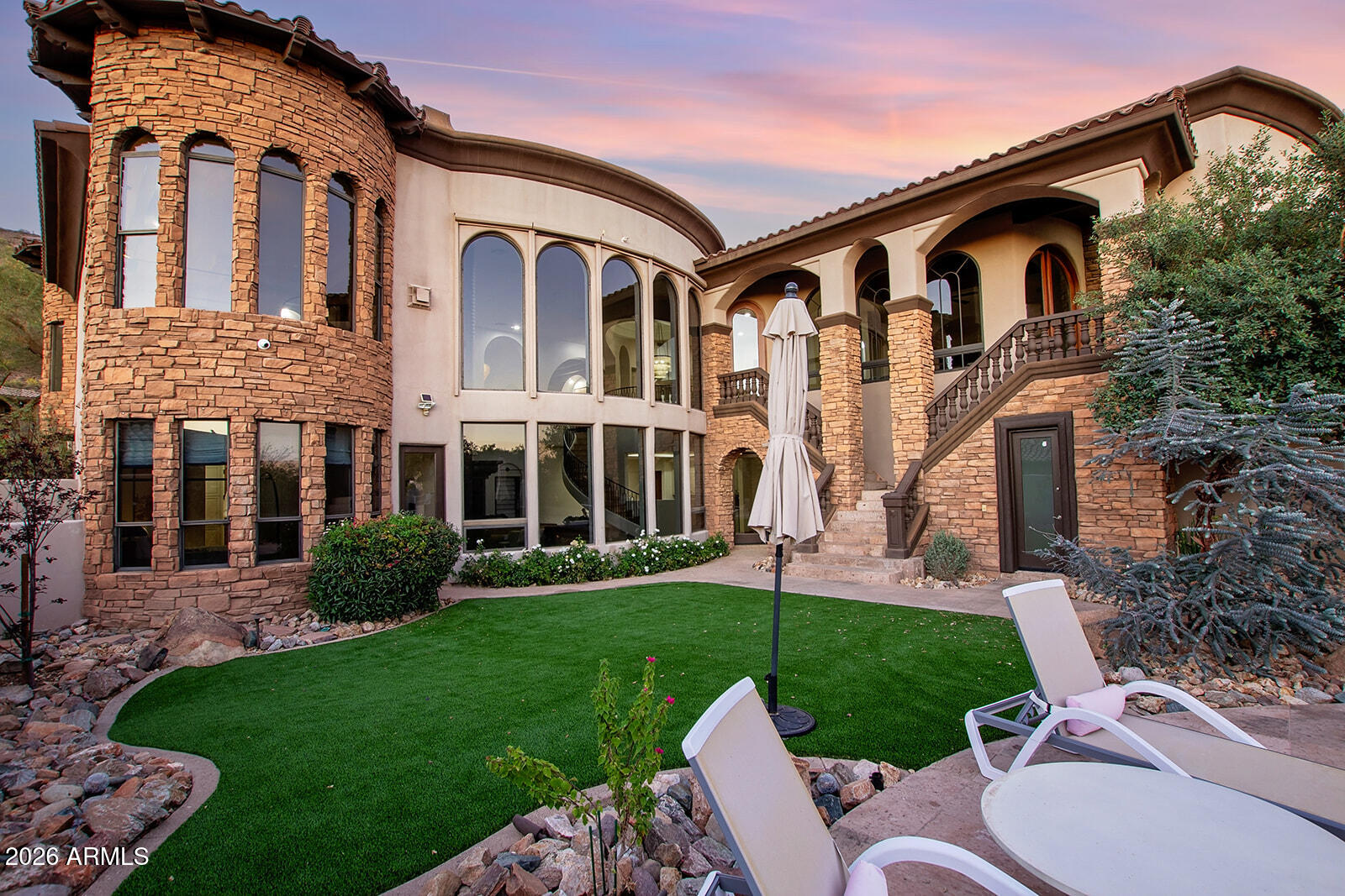 11861 East Desert Trail Road Scottsdale, AZ 85259 - Photo 46 of 63 front view of a house with a yard