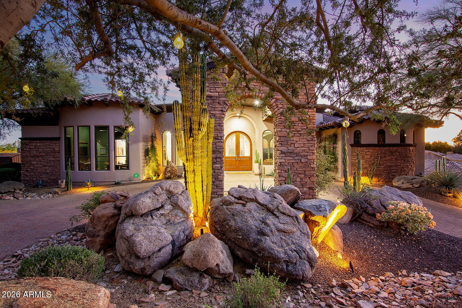 11861 East Desert Trail Road Scottsdale, AZ 85259 - Photo 62 of 63 FRONT ELEVATION