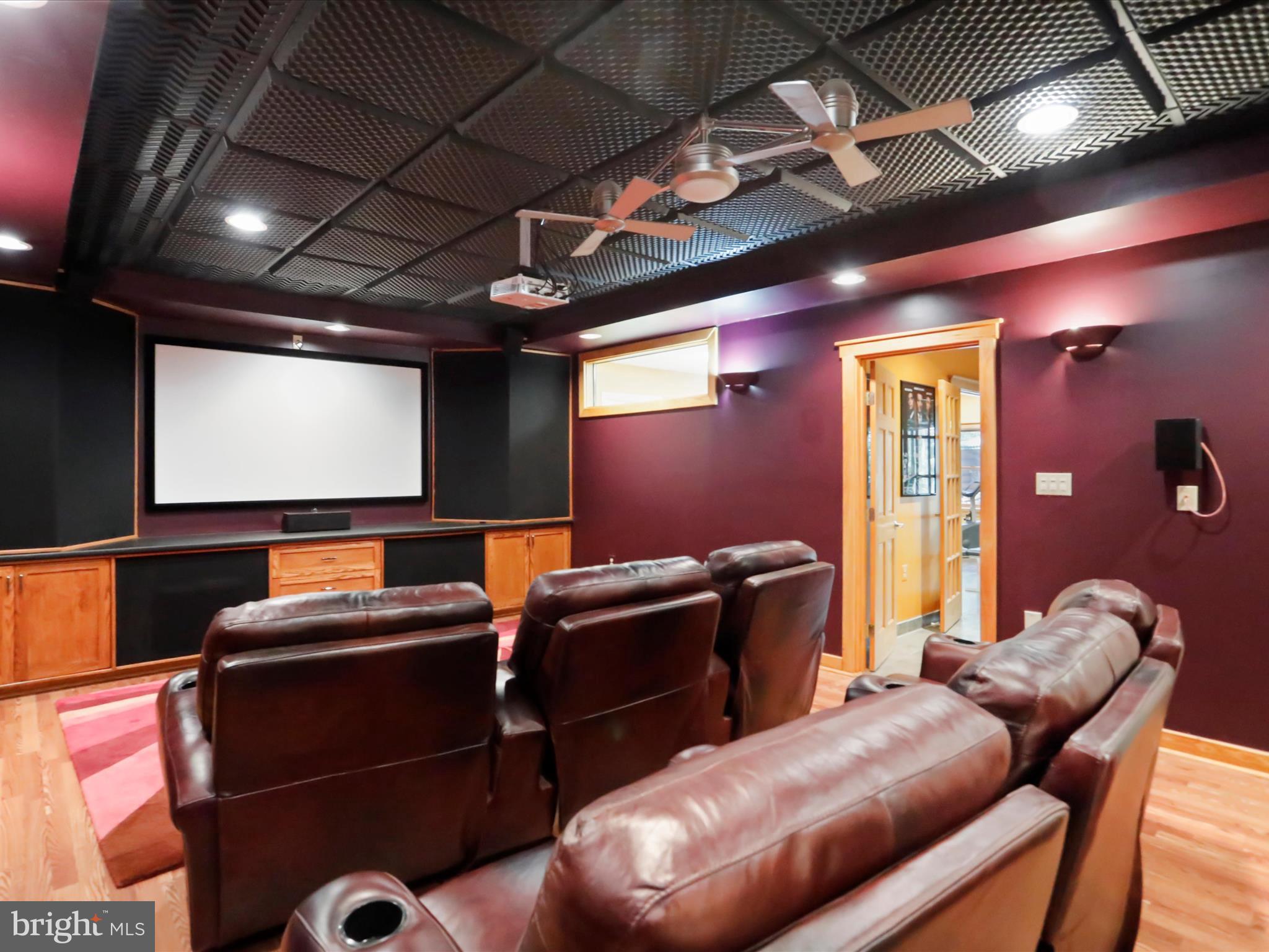 1580 Gaither Road Great Cacapon, WV 25422 - Photo 37 of 65 a projector room with furniture