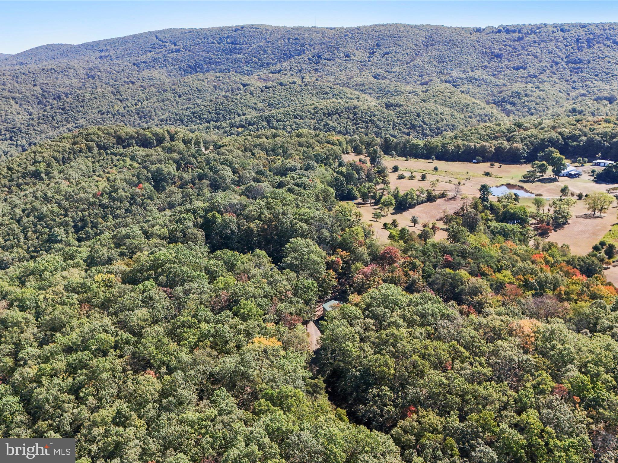 1580 Gaither Road Great Cacapon, WV 25422 - Photo 53 of 65 a view of a field with trees in the background