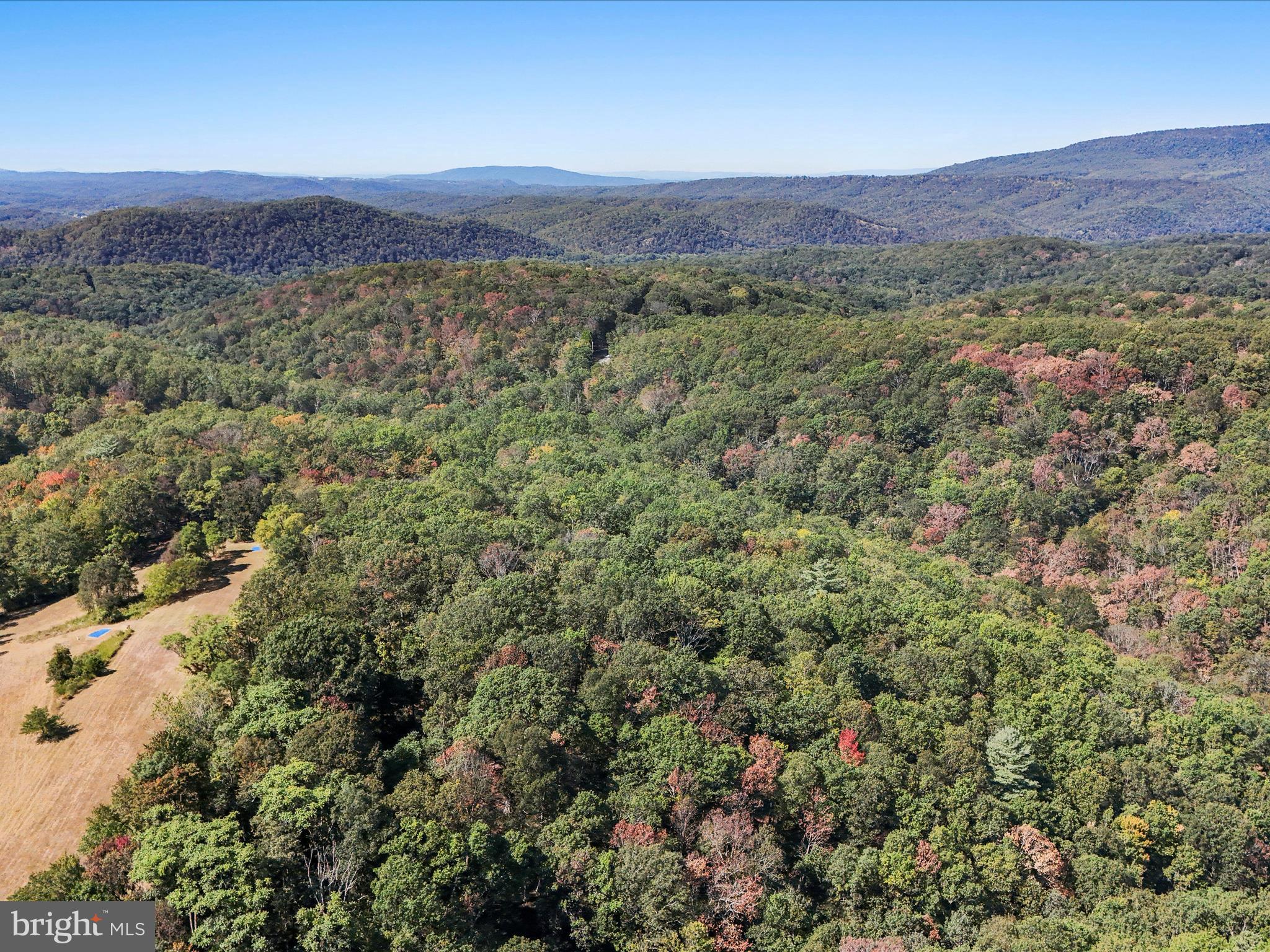 1580 Gaither Road Great Cacapon, WV 25422 - Photo 61 of 65 a view of a lush green outdoor space with a mountain view
