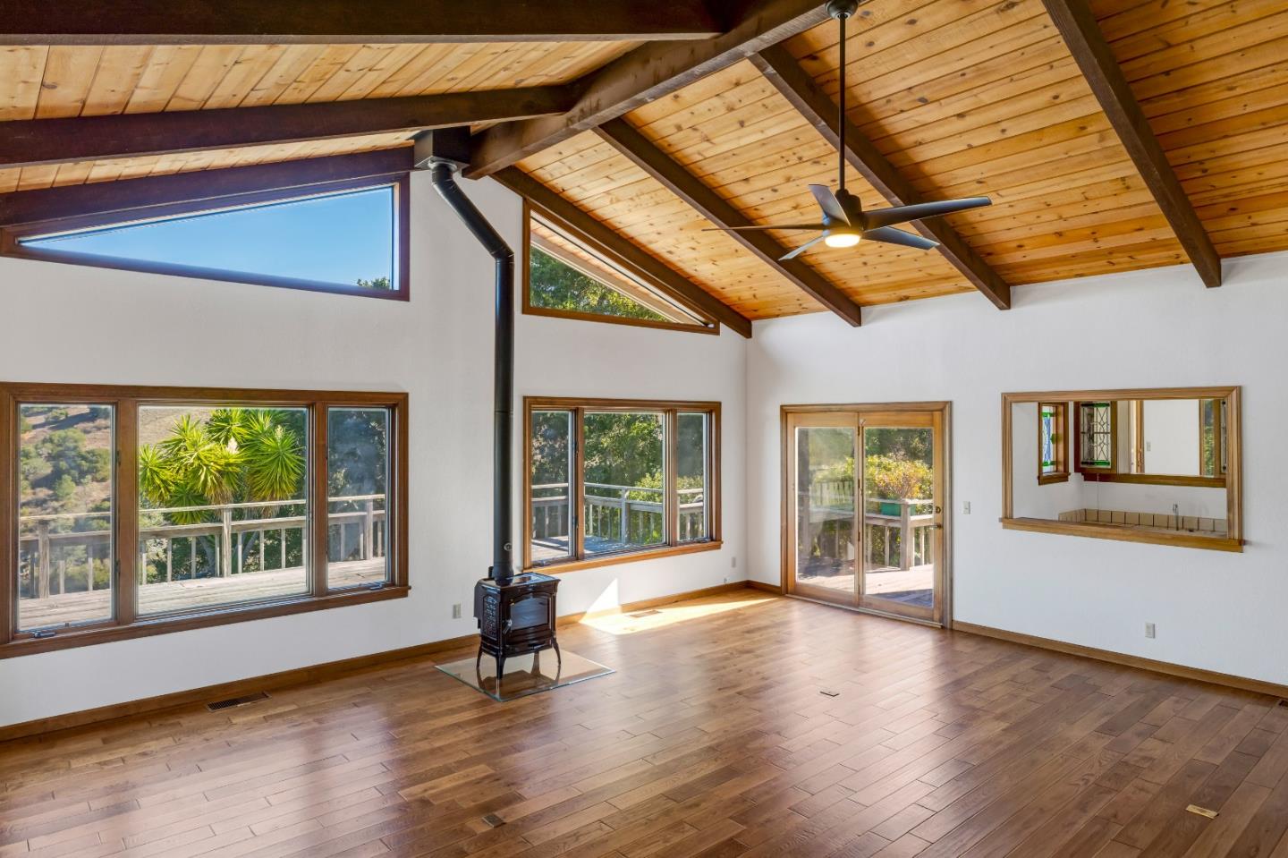 274 Corral De Tierra Road Salinas, CA 93908 - Photo 2 of 46 a view of an empty room with wooden floor and a window