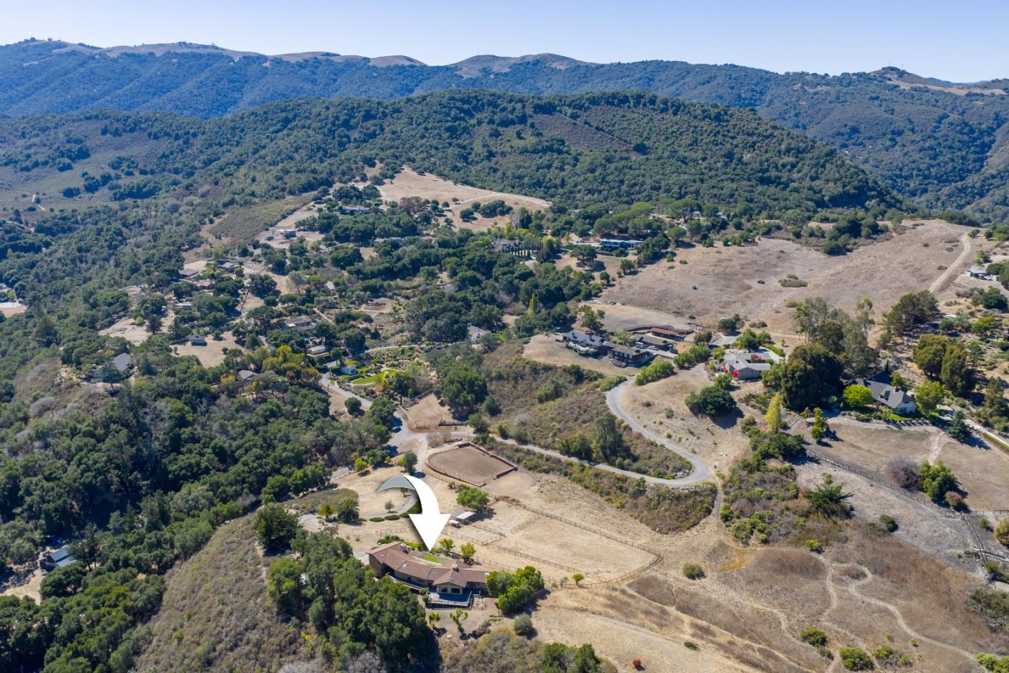 274 Corral De Tierra Road Salinas, CA 93908 - Photo 44 of 46 a view of a mountain with a forest