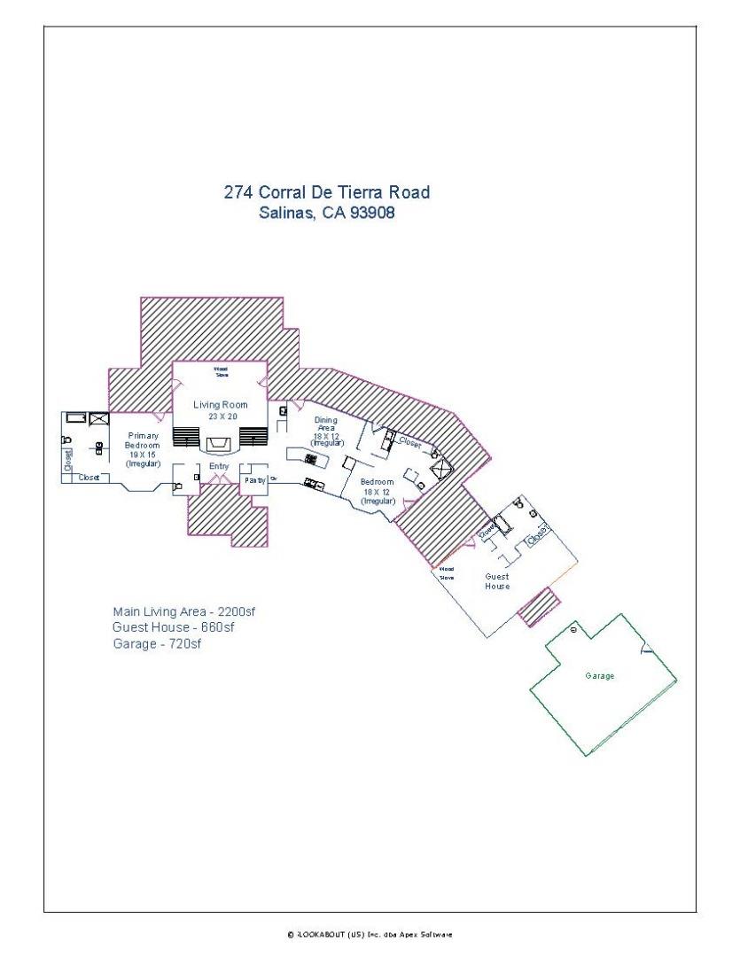 274 Corral De Tierra Road Salinas, CA 93908 - Photo 46 of 46 a picture of a floor plan