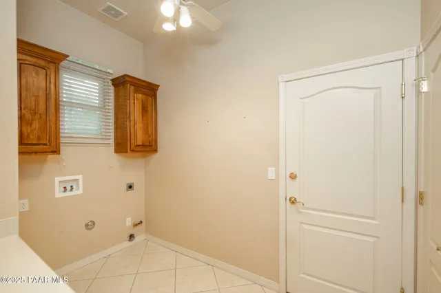 a view of empty room