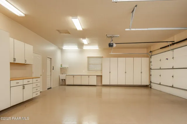 a view of a patio with a yard