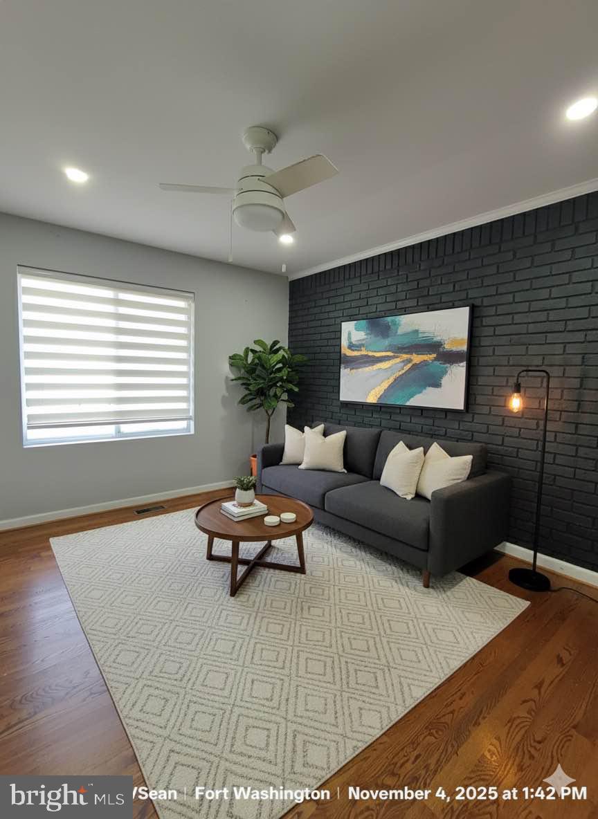 11904 Aten Street Fort Washington, MD 20744 - Photo 6 of 46 Main level study Virtually Staged