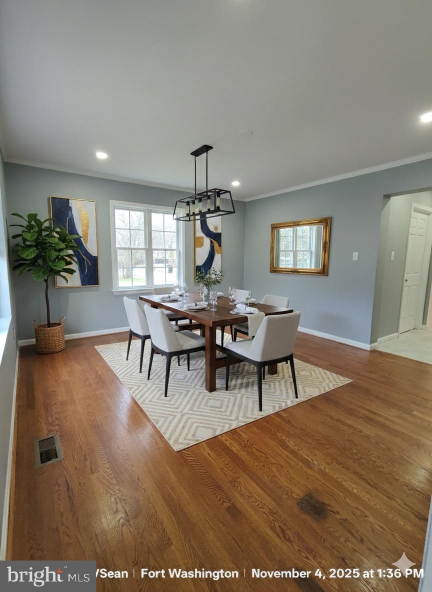 11904 Aten Street Fort Washington, MD 20744 - Photo 8 of 46 Dining Room Virtually Staged