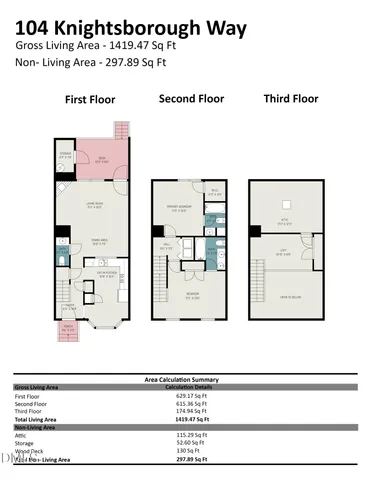 $350,000 | 104 Knightsborough Way, Apex, NC 27502