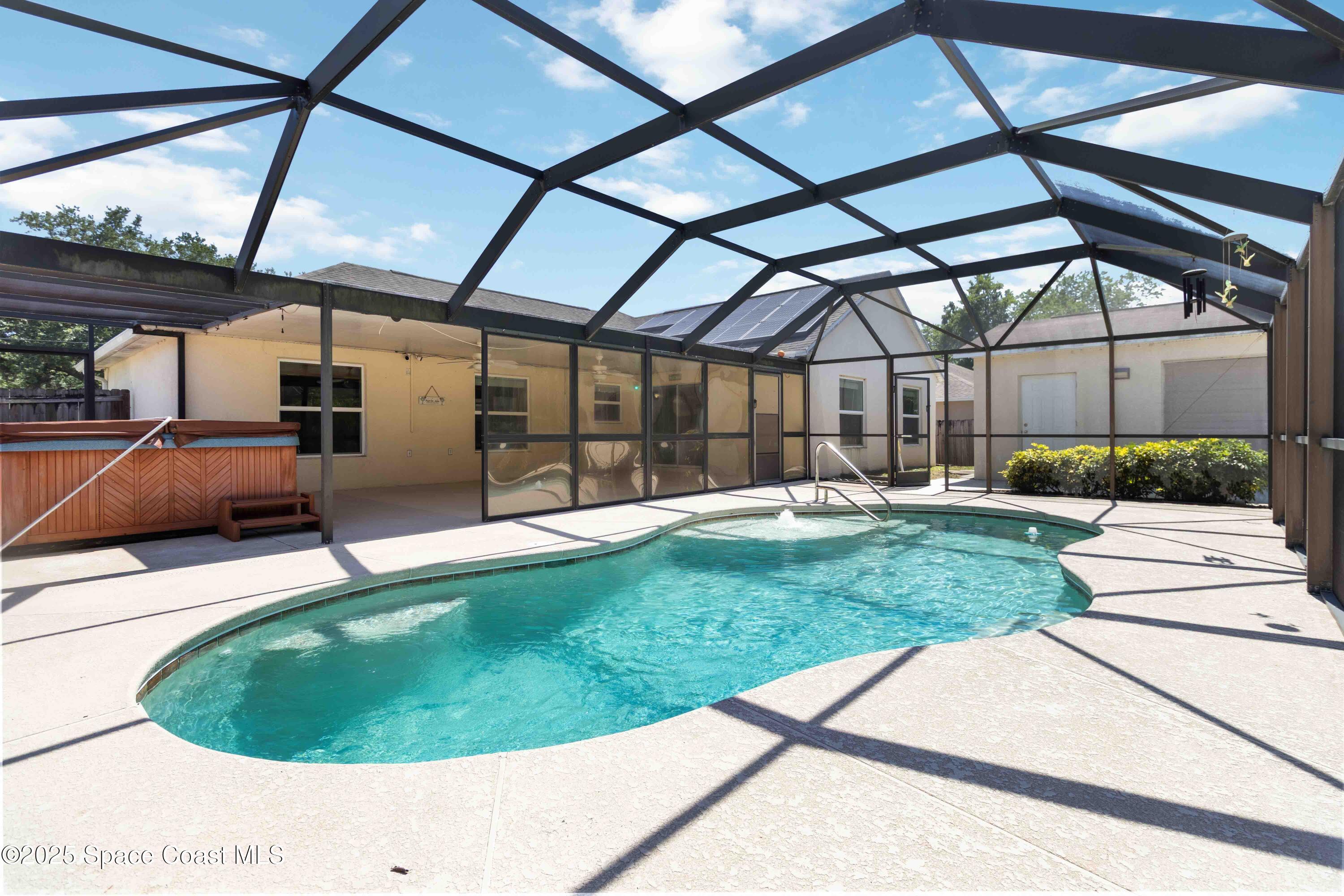 5230 Everett Street Cocoa, FL 32927 - Photo 17 of 29 a view of a backyard