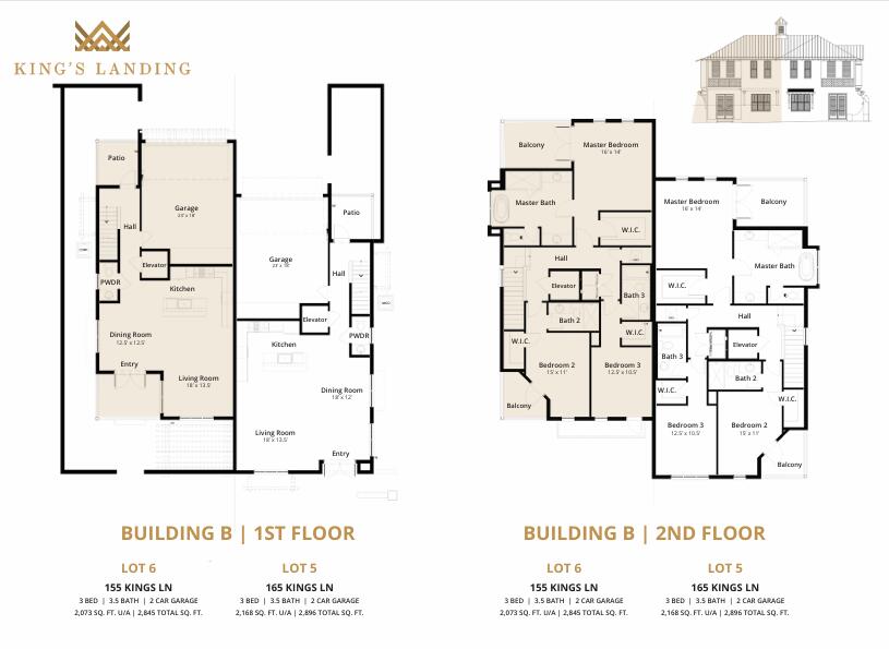 155 Kings Lane Fort Pierce, FL 34950 - Photo 69 of 69 Villa 6 Floorplan