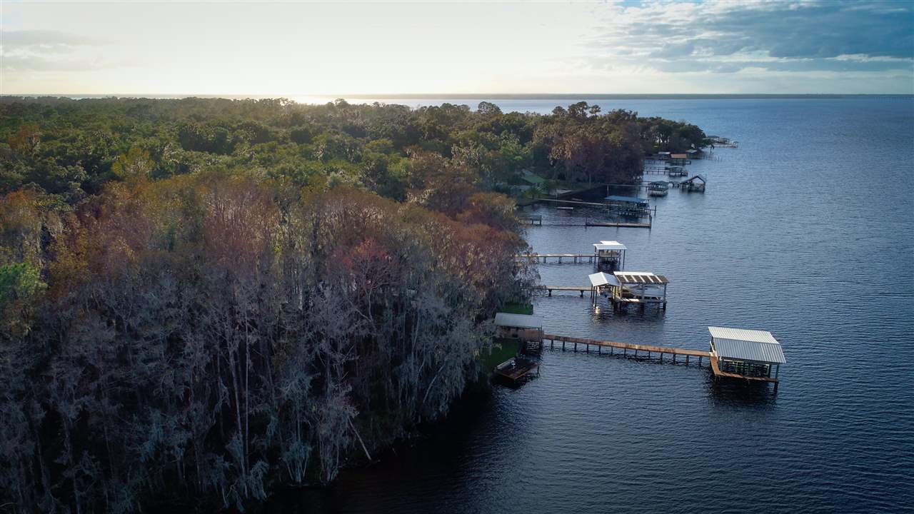 8580 G Palmo Fish Camp Road St. Augustine, FL 32092 - Photo 6 of 48 a view of a lake from balcony