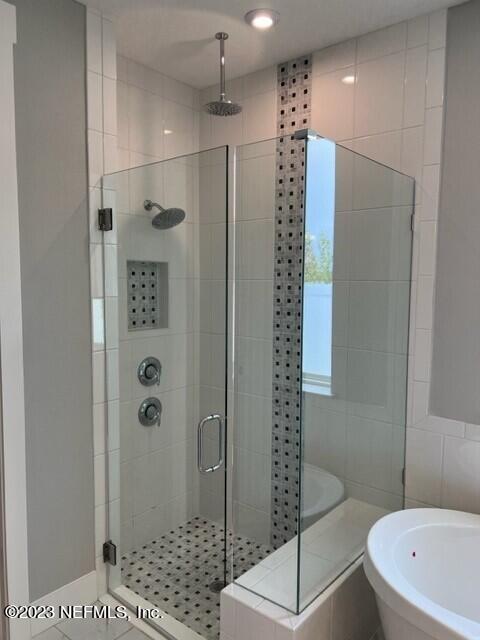 60 Pine Forest Court St. Augustine, FL 32092 - Photo 12 of 26 a bathroom with a shower and a toilet