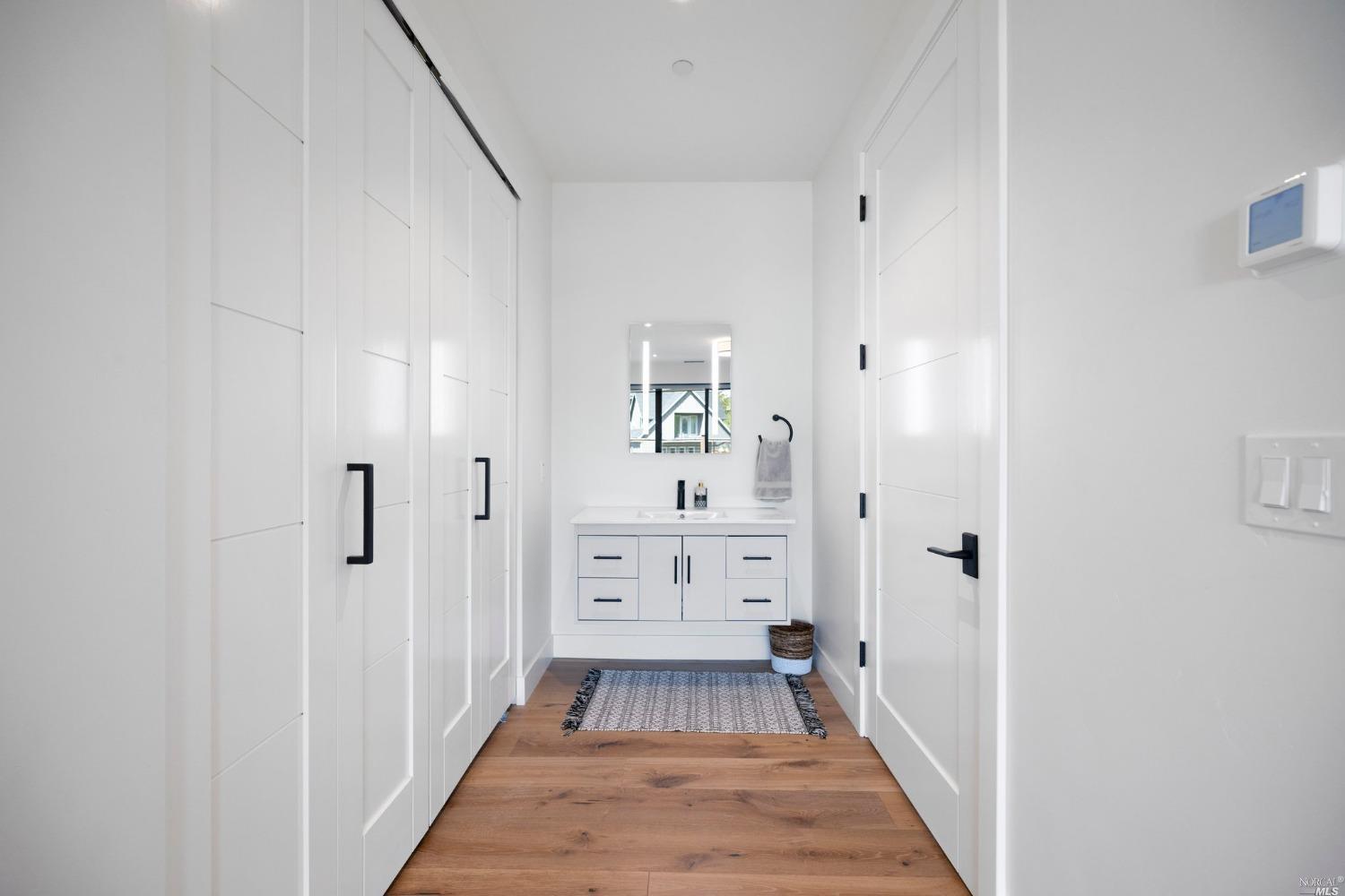 3754 St Andrews Drive Santa Rosa, CA 95403 - Photo 24 of 37 Guest suite closets and entry to Bathroom