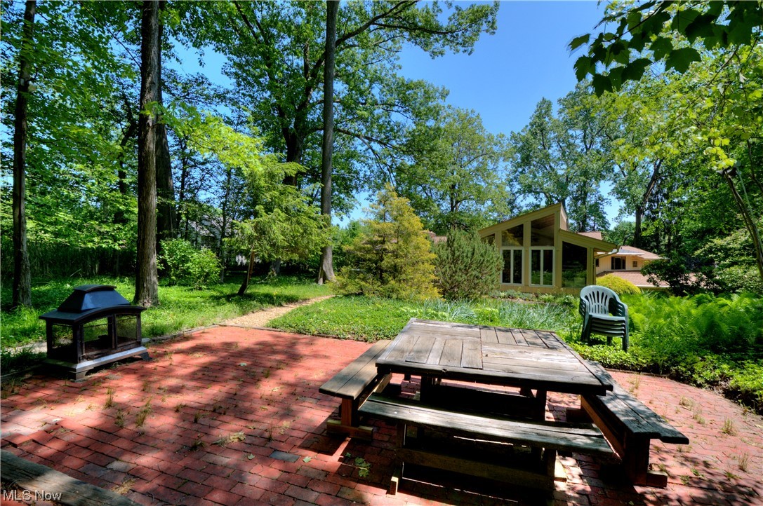 3222 Kersdale Road Pepper Pike, OH 44124 - Photo 3 of 35 This home also has a 2 car heated and cooled attached garage and attached temp controlled greenhouse. Fabulous backyard with two brick paver patios overlook the lush, landscaped grounds.