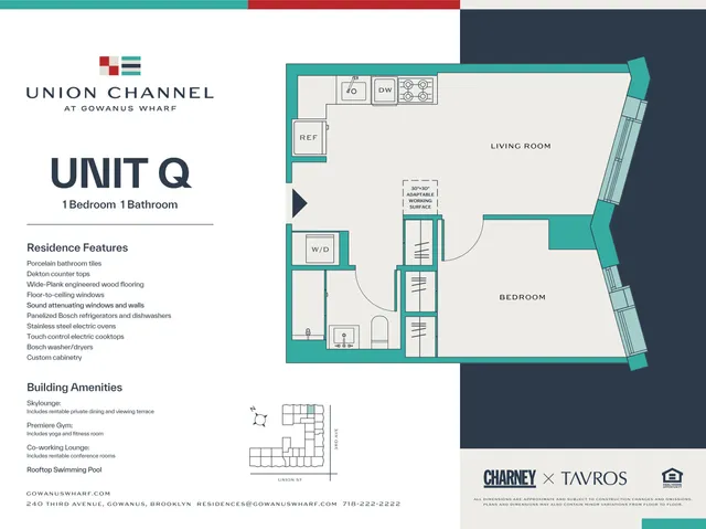$4,300 | 240 3rd Avenue, Unit 6Q | Gowanus