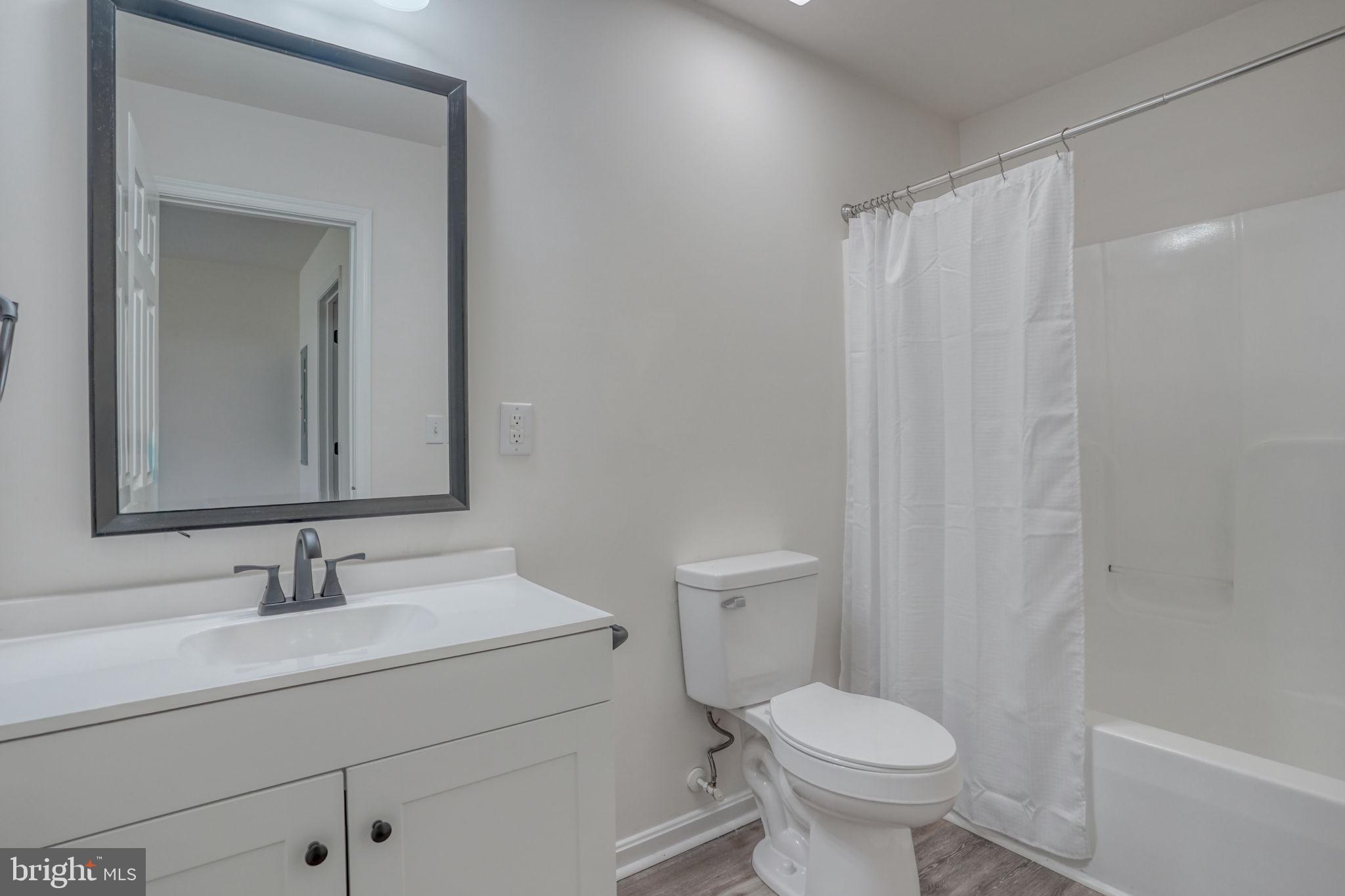 23678 Willow Pond Road Denton, MD 21629 - Photo 29 of 51 a bathroom with a sink toilet and a mirror