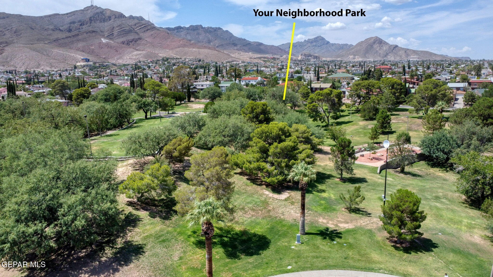 4333 Pershing Drive El Paso, TX 79903 - Photo 44 of 75 a view of a lush green hillside and houses