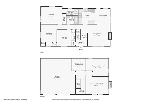 $279,900 | 614 Northwest Fair Lane, Lee's Summit, MO 64063
