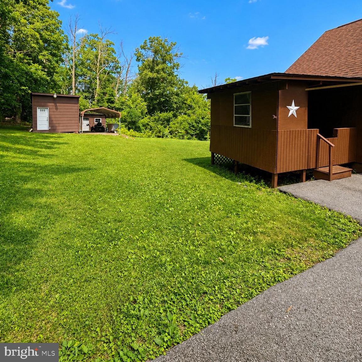91 Lower View Road Strasburg, VA 22657 - Photo 17 of 21 Private almost 1.5 acres,Side Yard & out buildings