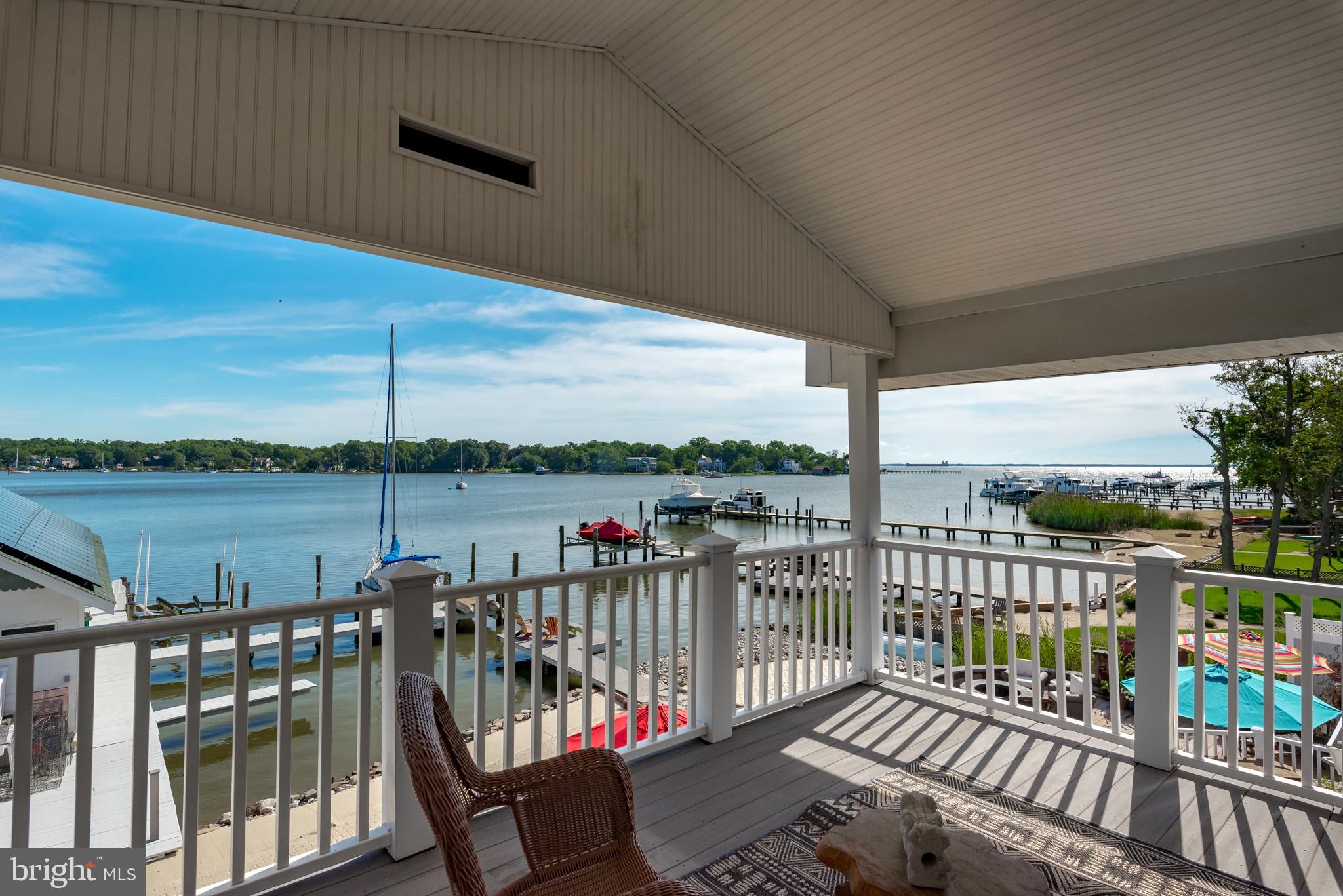 3731 Thomas Point Road Annapolis, MD 21403 - Photo 76 of 90 Upper level deck off 2nd Primary Bedroom