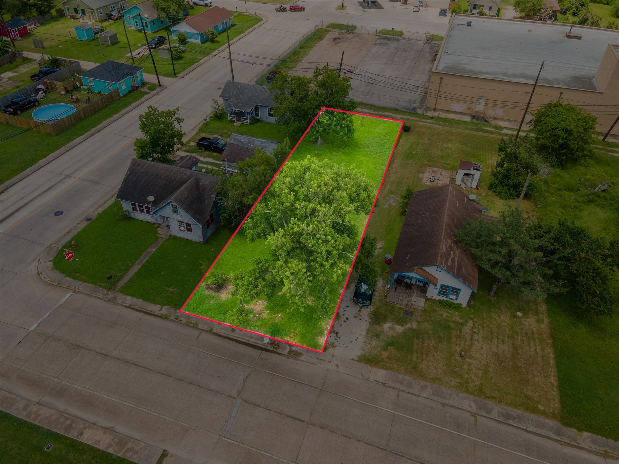 1026 West 4th Street Freeport, TX 77541 - Photo 3 of 12 an aerial view of a house