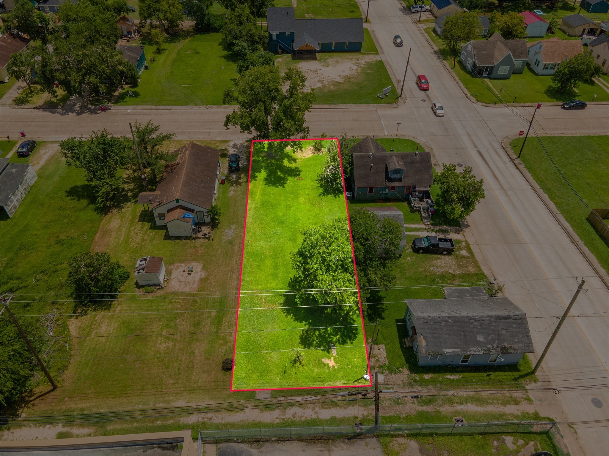 1026 West 4th Street Freeport, TX 77541 - Photo 6 of 12 an aerial view of a house with a yard