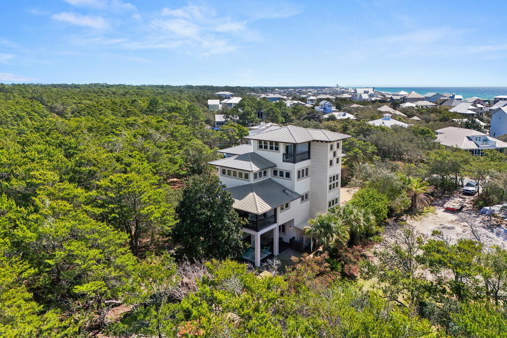 278 Savelle Drive Santa Rosa Beach, FL 32459 - Photo 131 of 157 an aerial view of a house with a garden