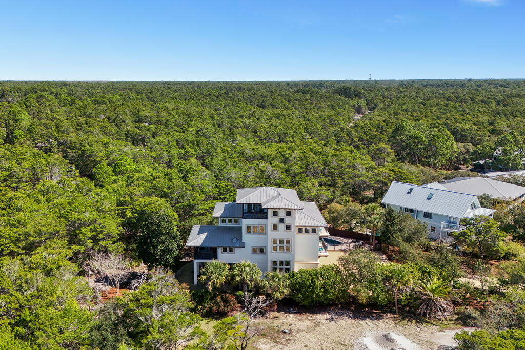 278 Savelle Drive Santa Rosa Beach, FL 32459 - Photo 140 of 157 an aerial view of a house with a yard