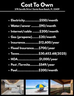 $5,650,000 | 278 Savelle Drive, Santa Rosa Beach, FL 32459