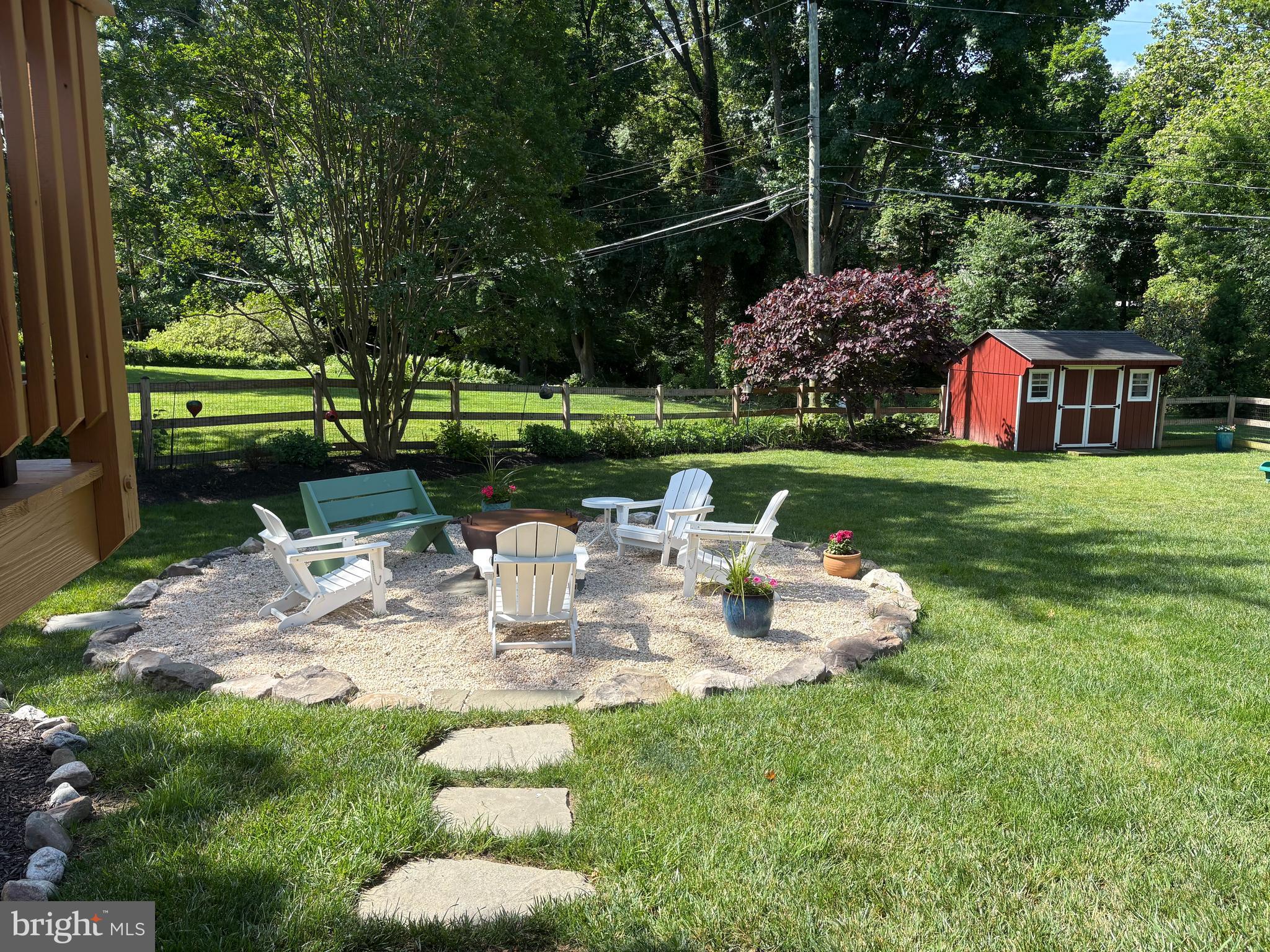 3 St Michaels Way Baltimore, MD 21212 - Photo 53 of 65 View from patio- Firepit area!