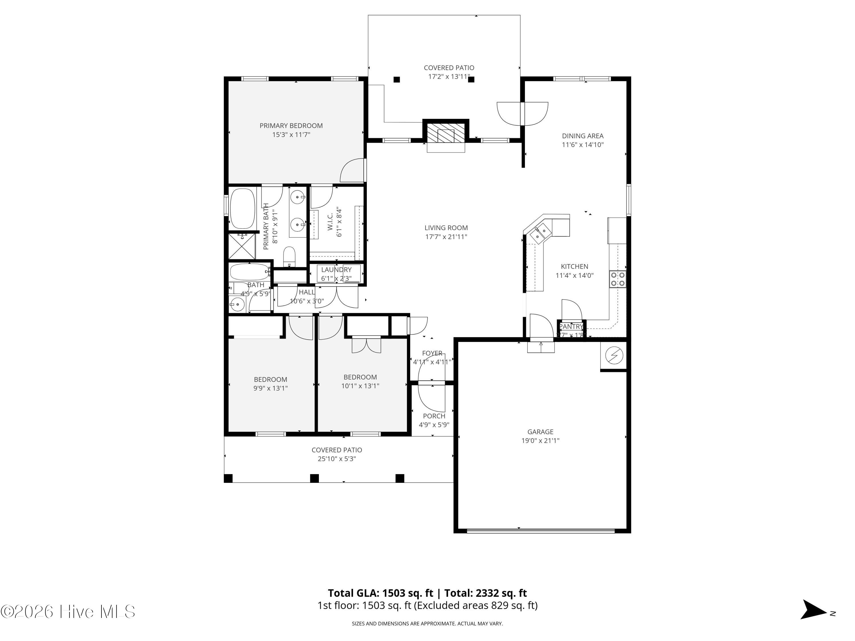 100 Star Court Aberdeen, NC 28315 - Photo 34 of 34 Floor Plan