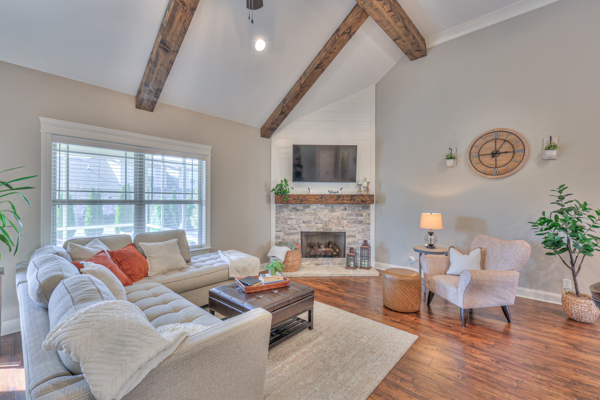 1011 Licinius Lane Murfreesboro, TN 37128 - Photo 12 of 31 a living room with furniture fireplace and a large window