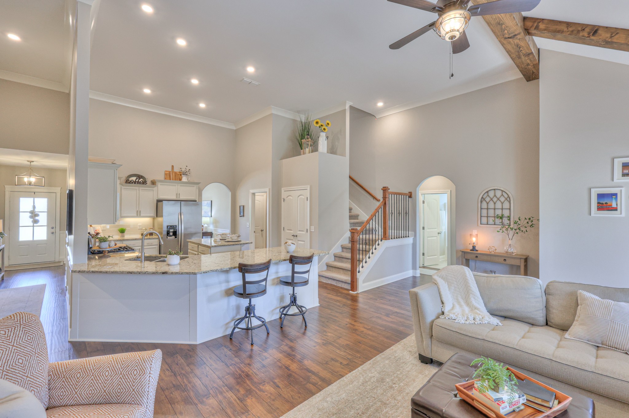 1011 Licinius Lane Murfreesboro, TN 37128 - Photo 8 of 31 a living room with furniture and wooden floor