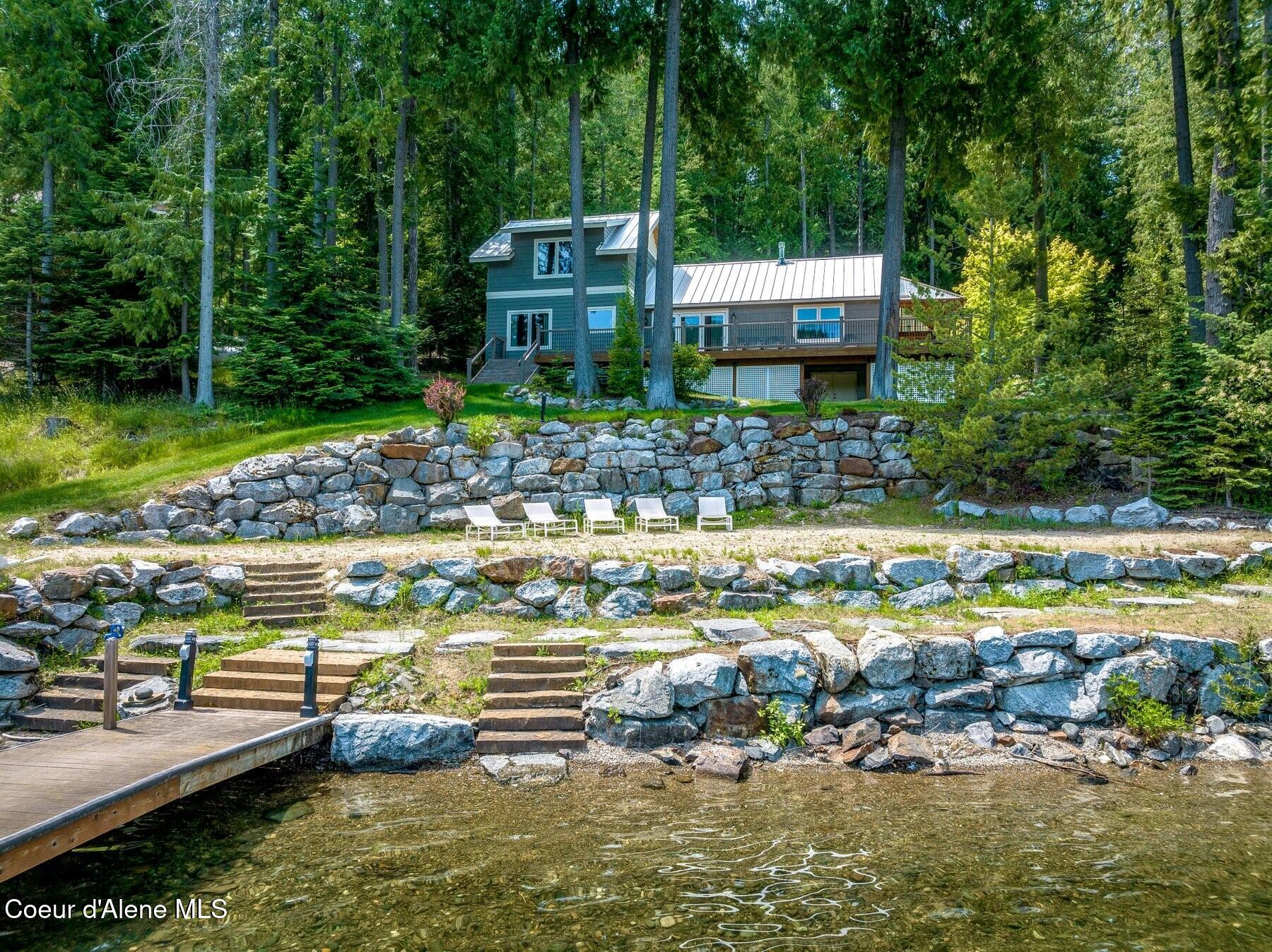 130 Cedar Shoals Road Sagle, ID 83860 - Photo 59 of 83 Ample Hardscaping Complete
