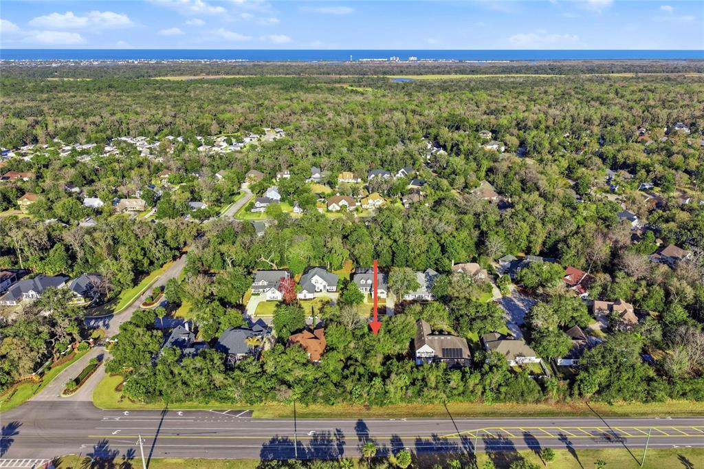 7 St Charles Place Flagler Beach, FL 32136 - Photo 8 of 10 a view of a large yard