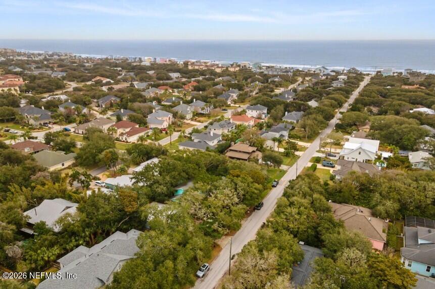 402 3rd Street St. Augustine, FL 32084 - Photo 17 of 29 an aerial view of residential building with parking space