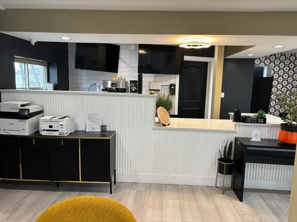 a view of entryway and hall