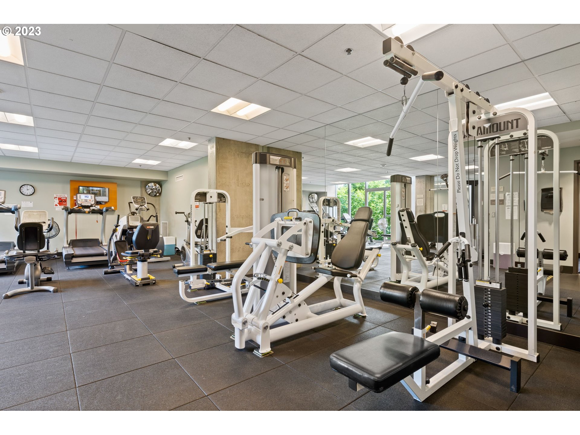 1221 Southwest 10th Avenue, Unit 914 Portland, OR 97205 - Photo 18 of 25 a view of a room with gym equipment