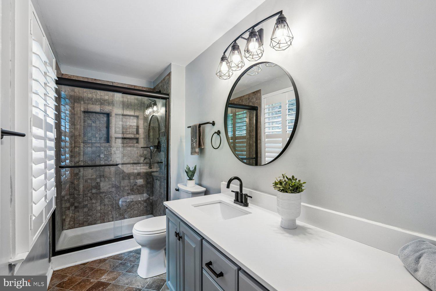 8044 Red Jacket Way Jessup, MD 20794 - Photo 38 of 71 UPDATED PRIMARY BATH W/ OVERSIZED QUARTZ VANITY