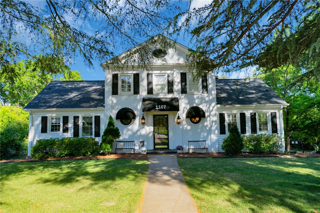 1107 Springdale Road Anderson, SC 29621 - Photo 1 of 49 This classic facade features an inviting entryway and manicured landscaping, creating exceptional curb appeal.